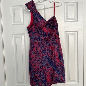 One shoulder BCBG Cocktail dress!